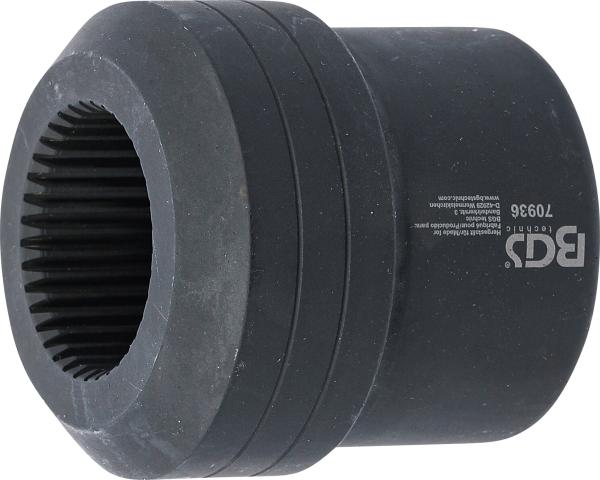 BGS Spezial-Steckschlüssel-Einsatz Vielzahn Antrieb Innenvierkant 12,5 mm (1/2") für Hinterachs-Eingangswelle für BMW 70936